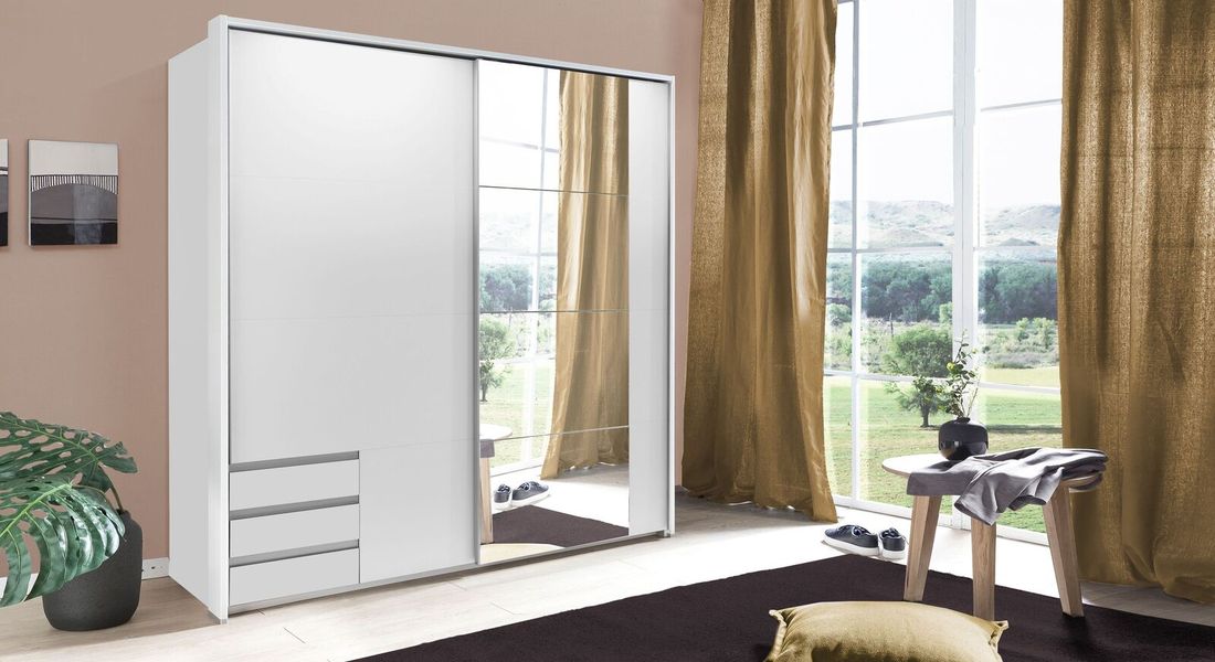 Schwebetüren-Kleiderschrank Essra