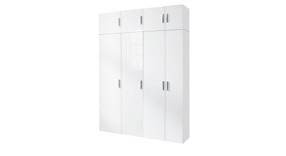Drehtüren-Kleiderschrank Denise