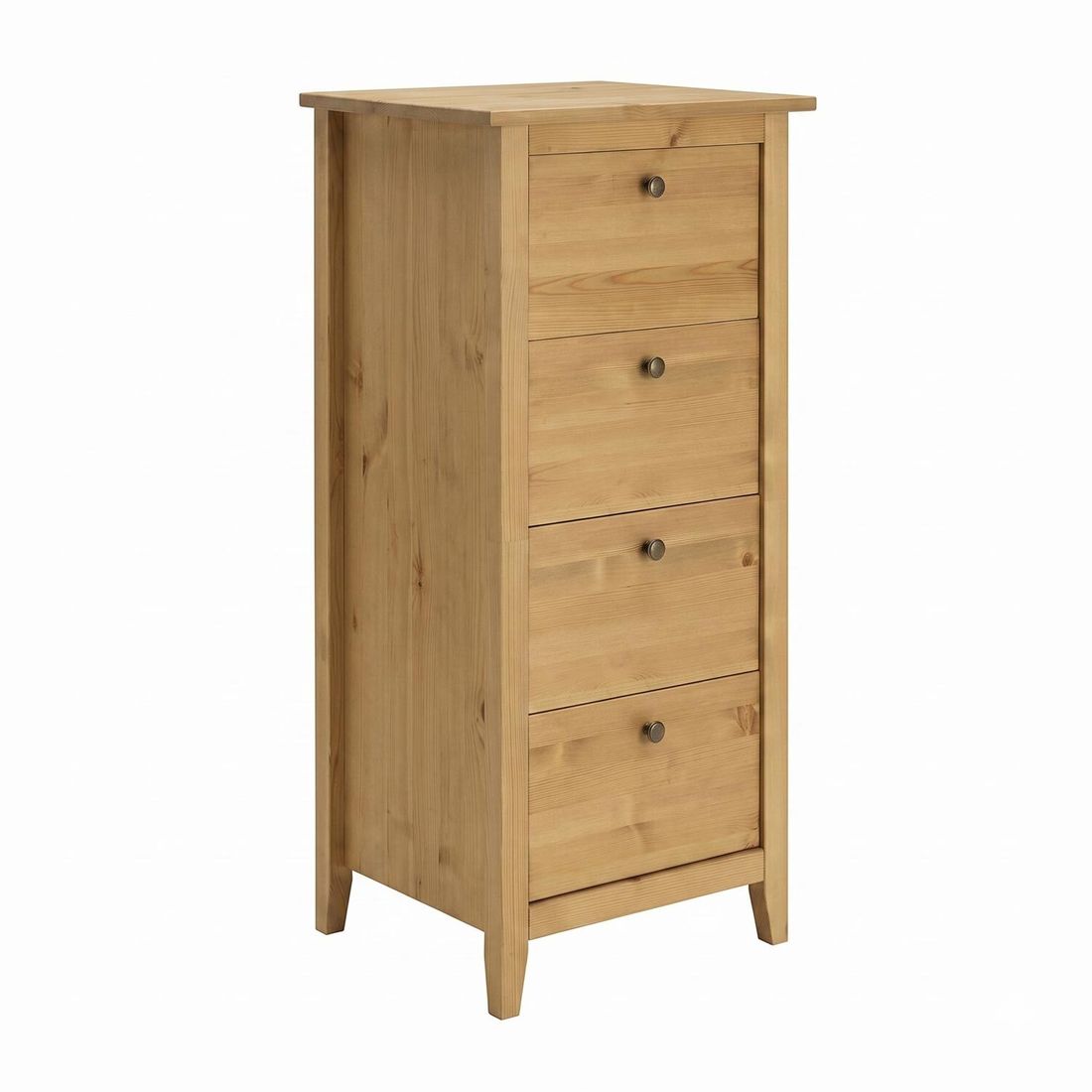 HOMELIV. Kommode Jerico Kiefer Massivholz mit Schubladen H 120cm