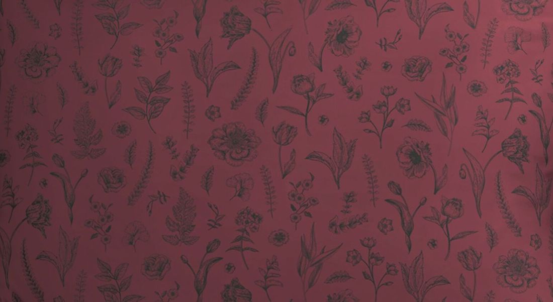 Kleine Wolke Mako-Satin-Bettwäsche Lisse Rot