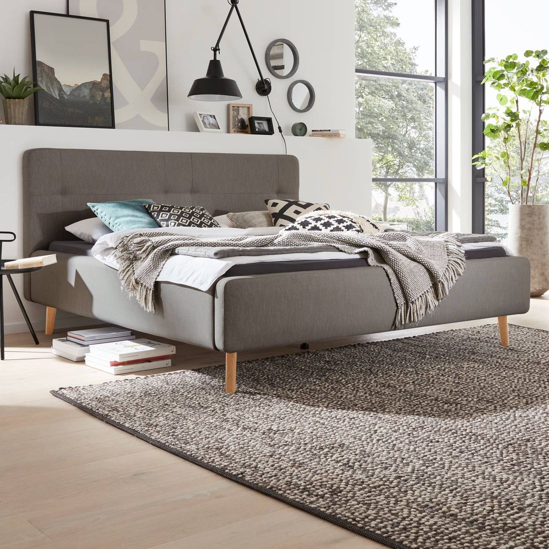 Interliving Polsterbett 1409 Komfort Webstoff