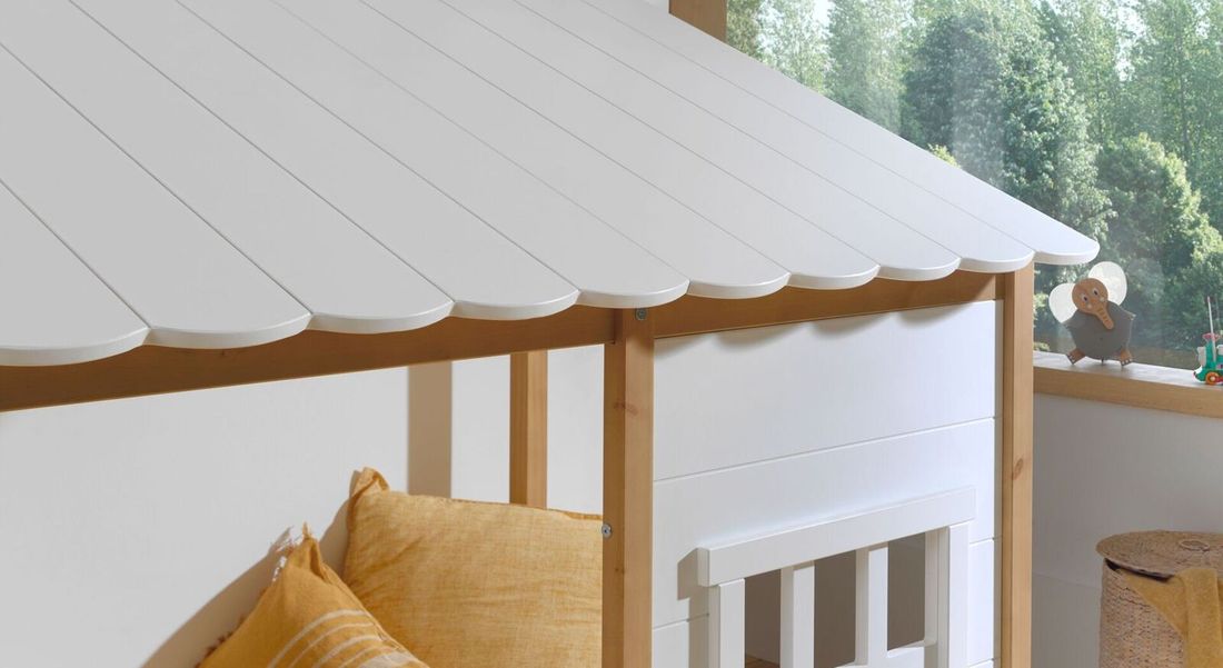 Hausbett Landhaus Kiefer Massivholz