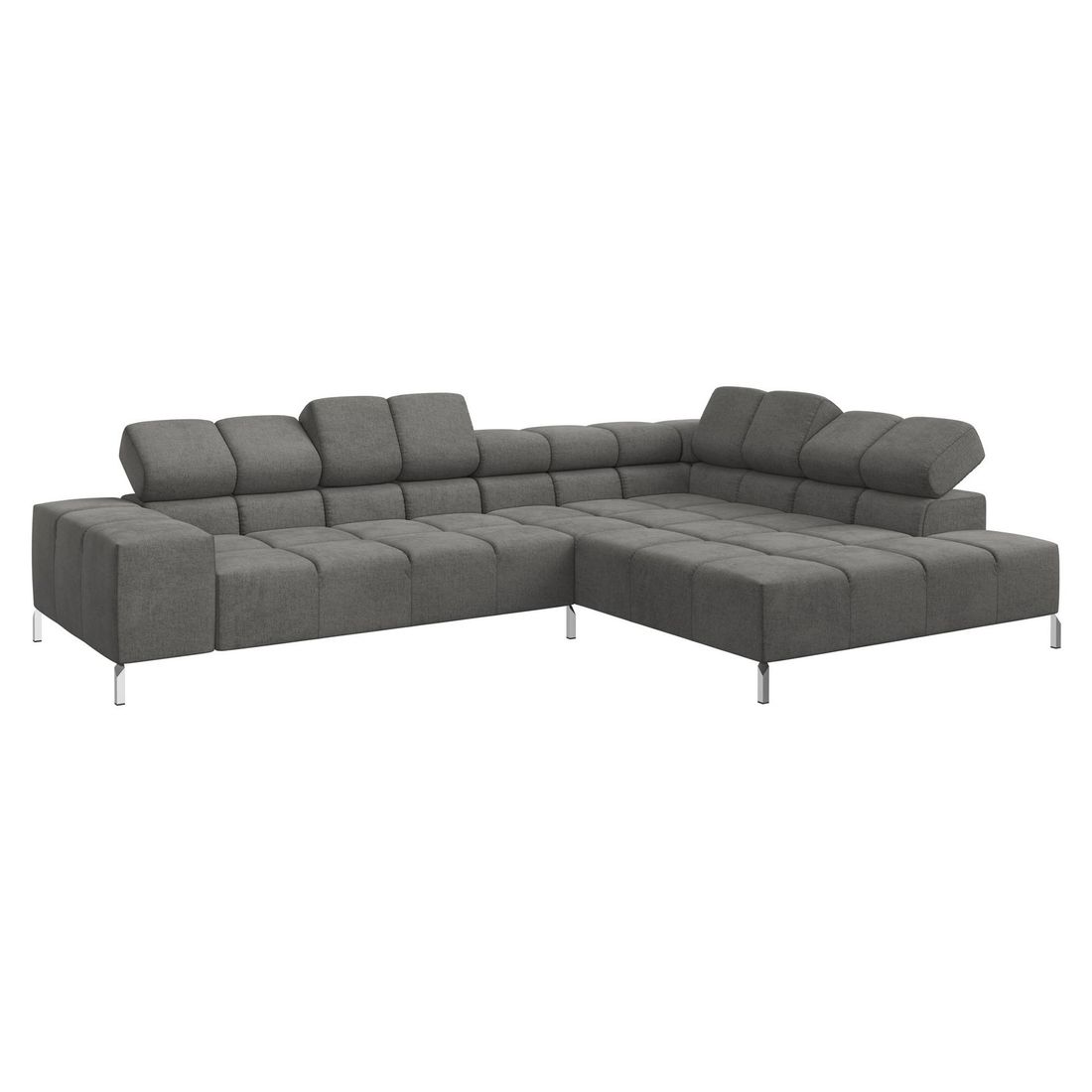 HOMELIV. Ecksofa Cambridge 321x216x85cm Webstoff