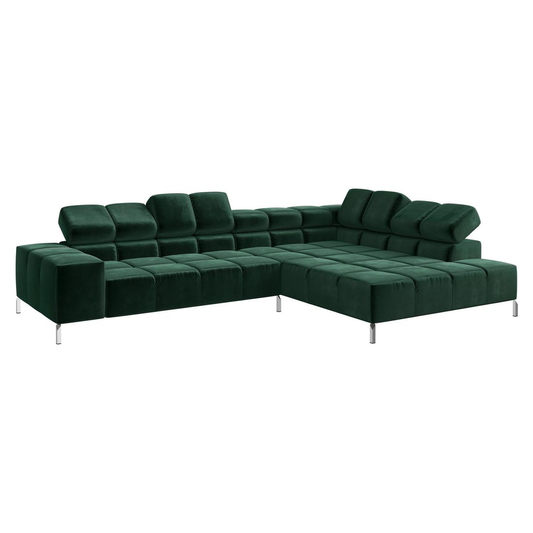 HOMELIV. Ecksofa Cambridge 321x216x85cm Velours