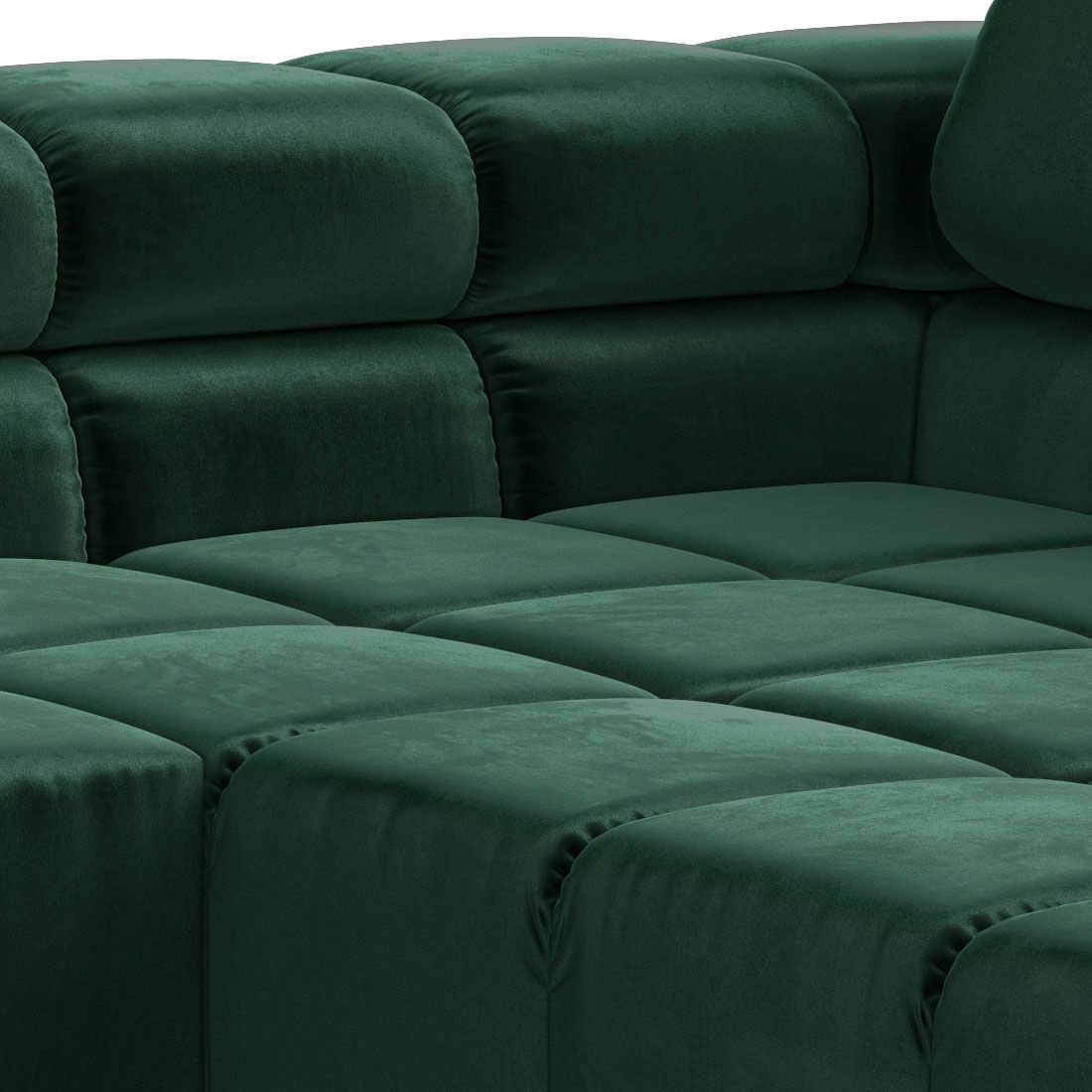 HOMELIV. Ecksofa Cambridge 321x216x85cm Velours