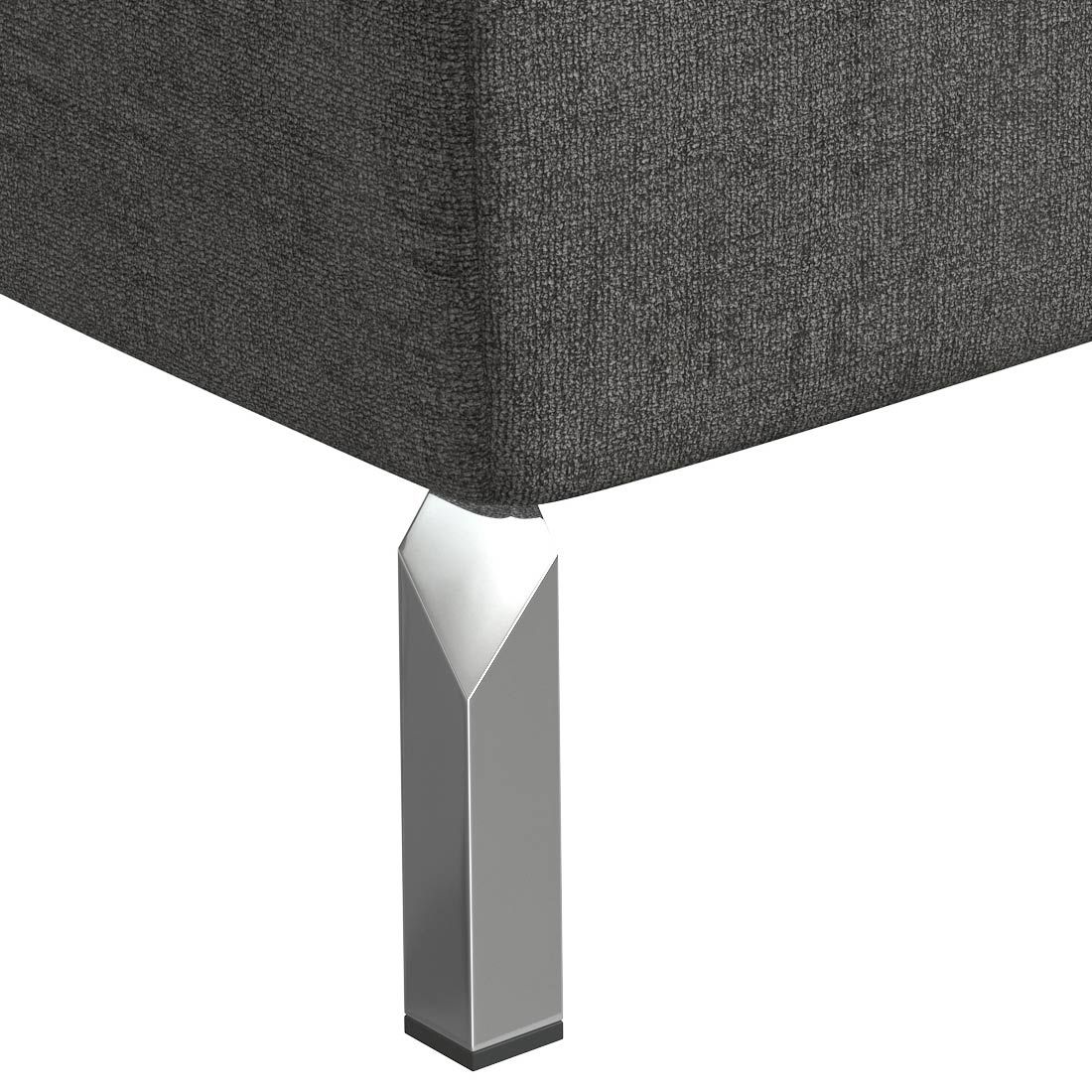 HOMELIV. Polsterhocker Cambridge Webstoff