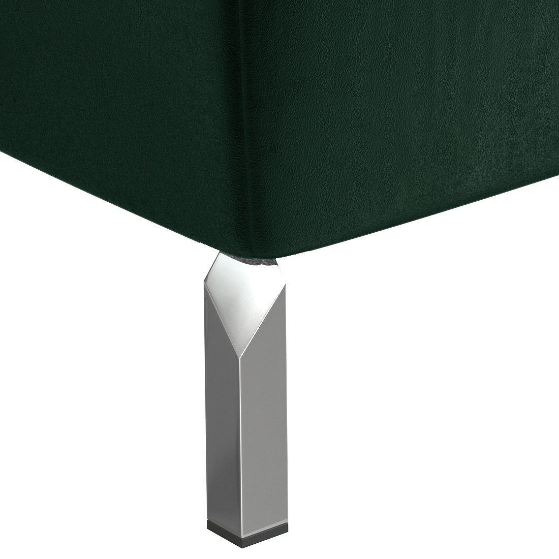 HOMELIV. Polsterhocker Cambridge Velours