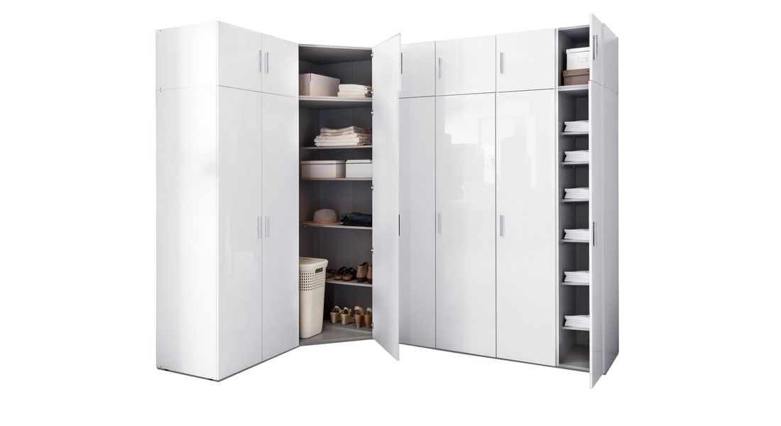 Eck-Kleiderschrank Divisa