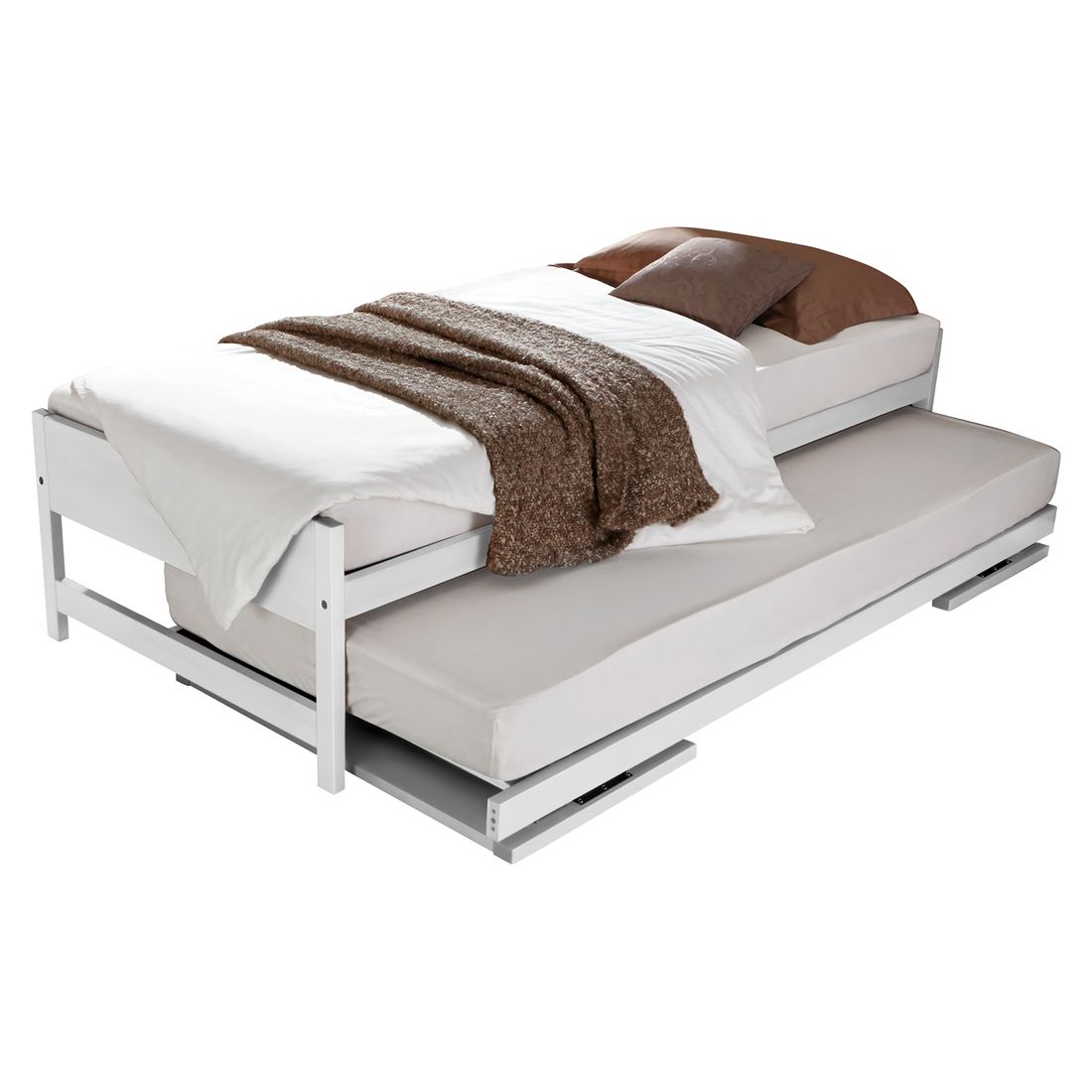 Ausziehbett On Top Buche Massivholz mit Lattenrost