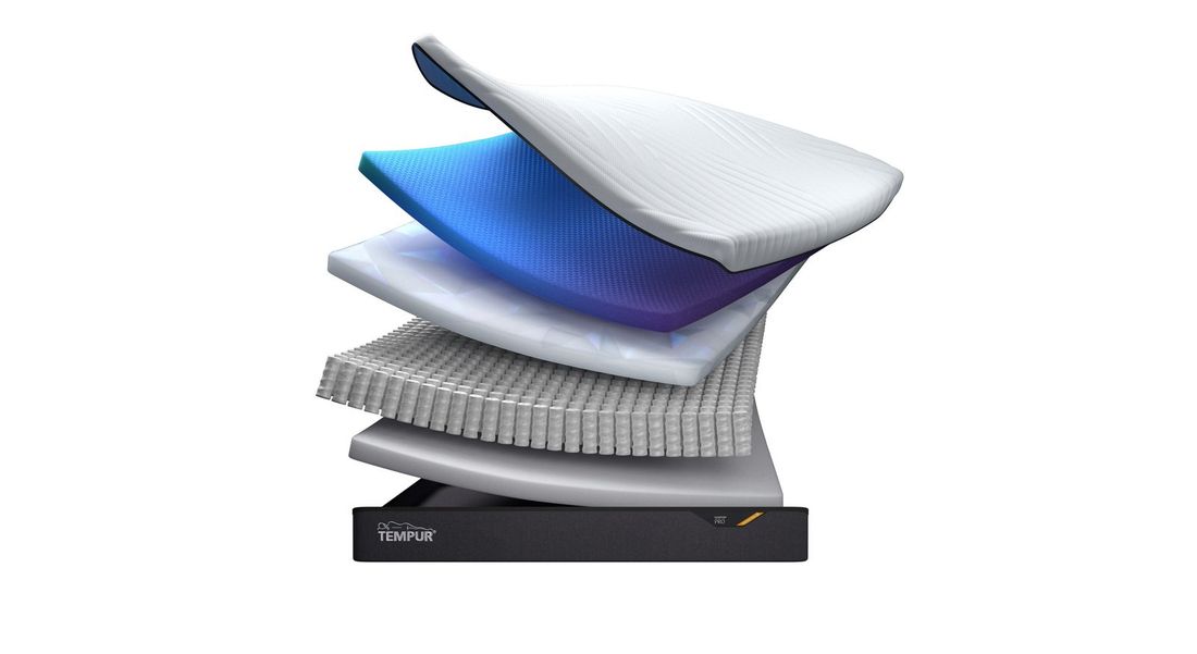 TEMPUR Pro CoolQuilt Matratze Medium Firm Hybrid Plus