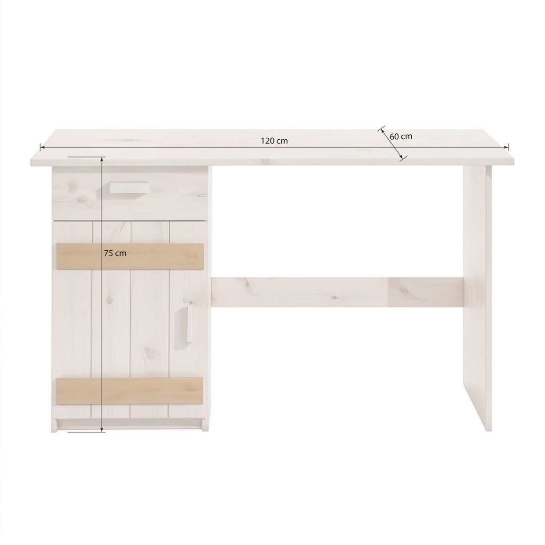 Abenteuer-Schreibtisch Kids Paradise Kiefer Massivholz