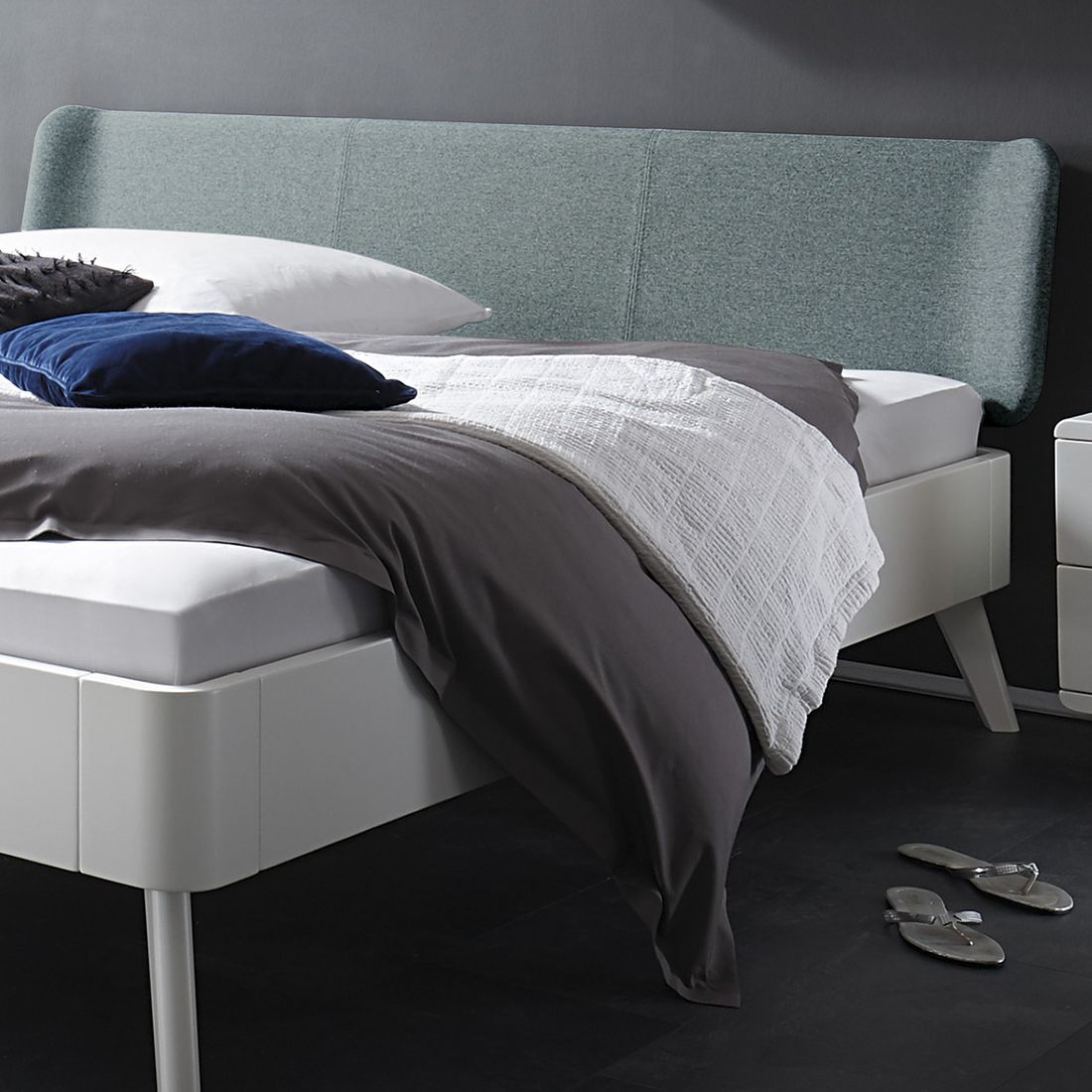 Bett Pori Buche Massivholz
