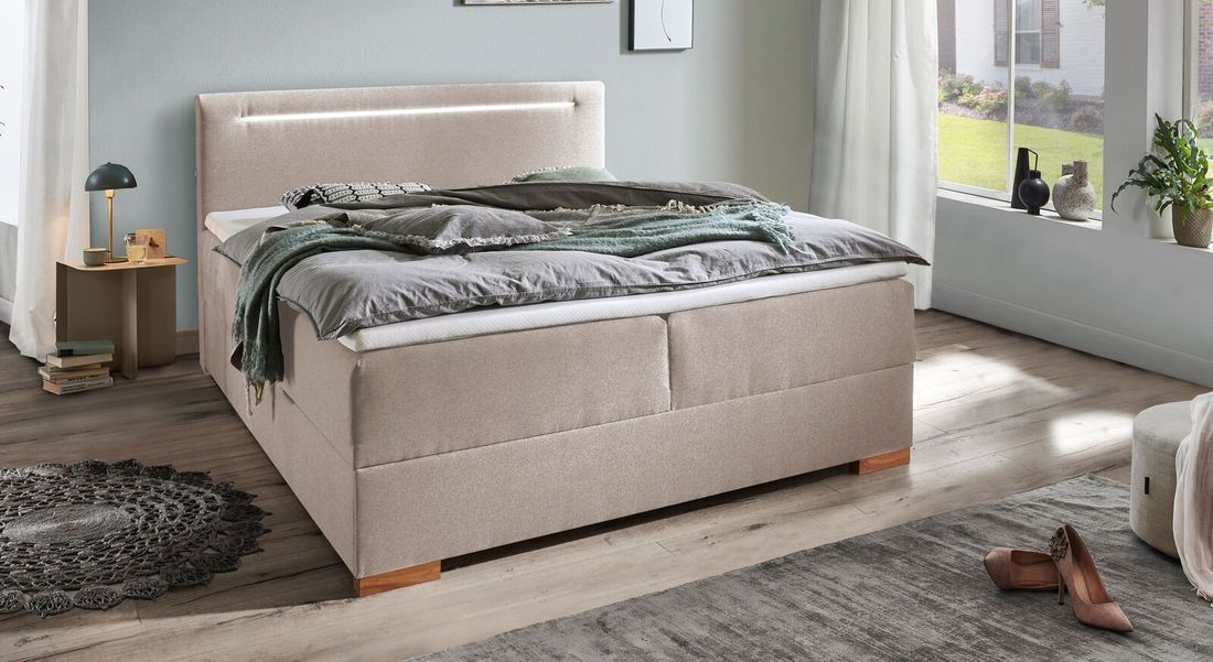 Bettkasten-Boxspringbett Noar