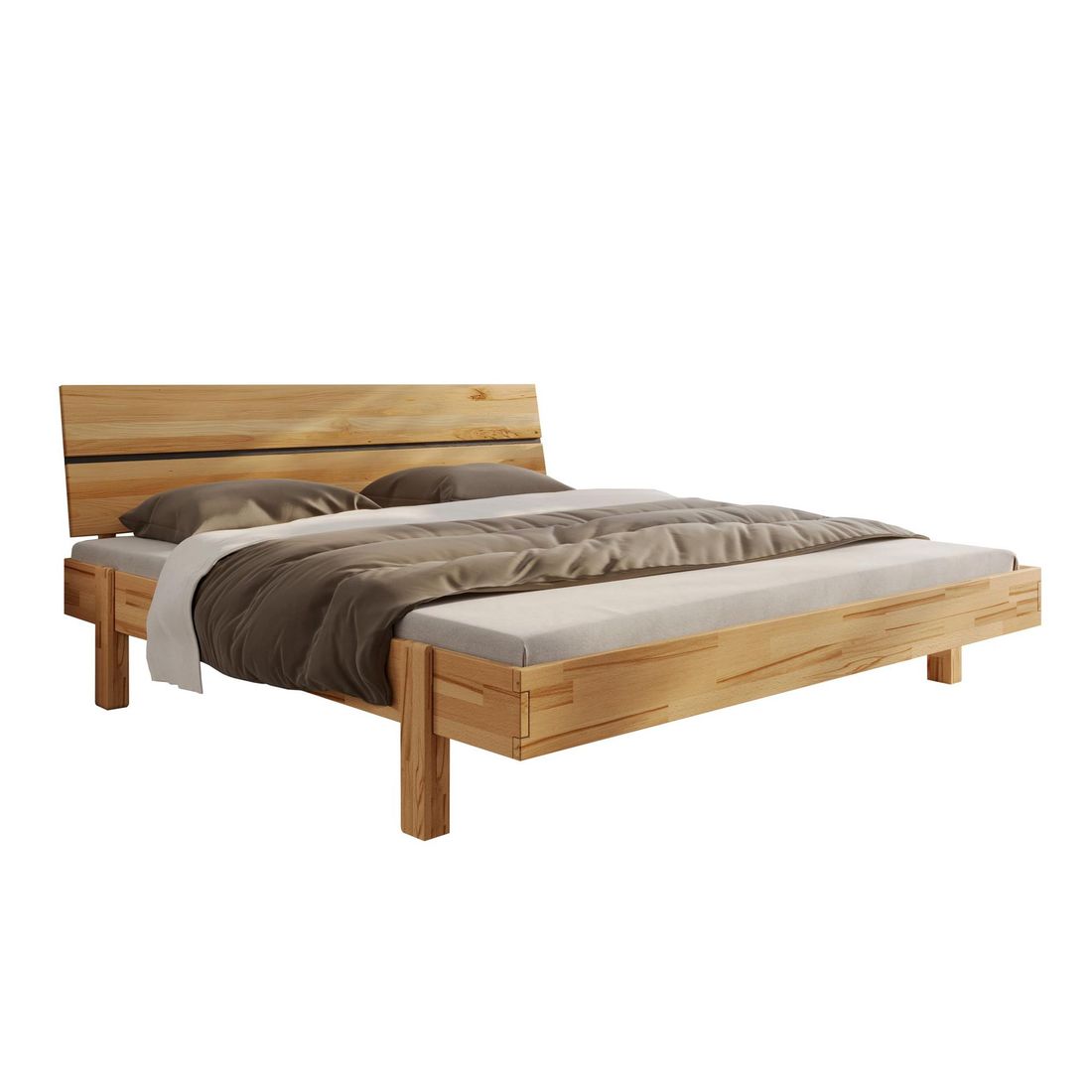 Bett Liora Kernbuche Massivholz