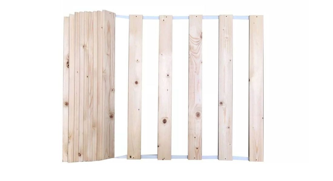 Midi-Hochbett Kids Town Color Buche teilmassiv mit Lattenrost und Kletterwand