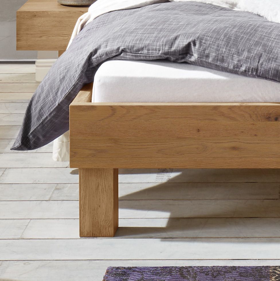 Bett Santa Luiza Wildeiche Massivholz