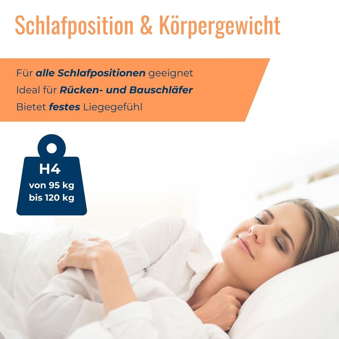 Taschenfederkern-Matratze orthowell 500 XXL