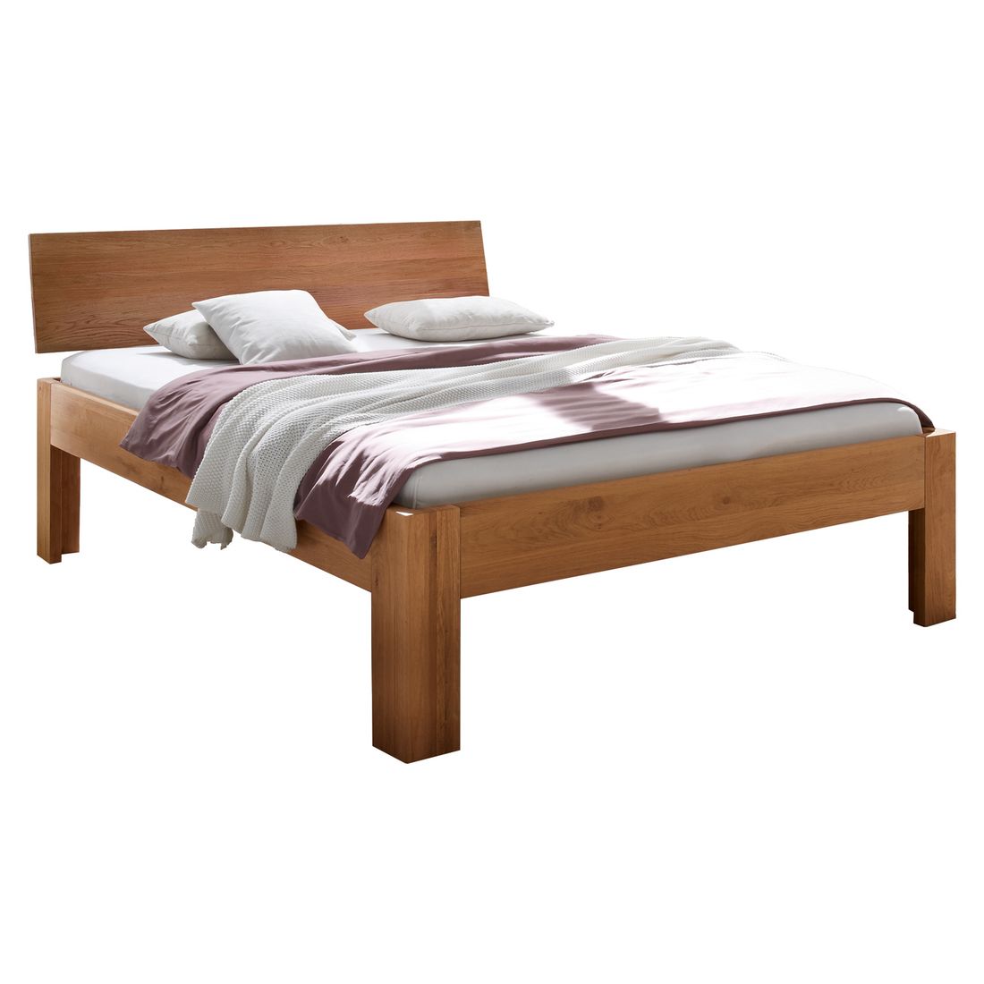 Bett Bayamo Eiche Massivholz