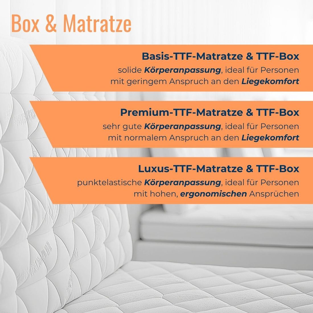 Boxspringbett Celestara Velours-Strukturstoff