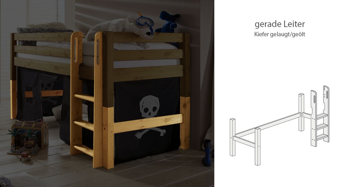 Umbau zum Mini-Hochbett Kids Paradise