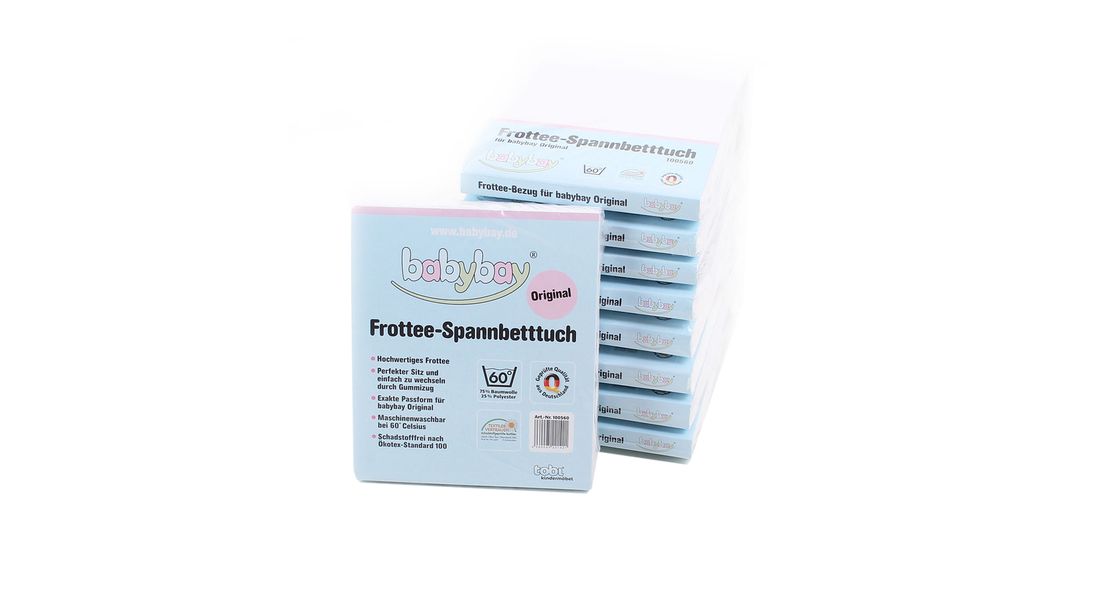 babybay Spannbetttücher für Beistellbett Maxi/Boxspring
