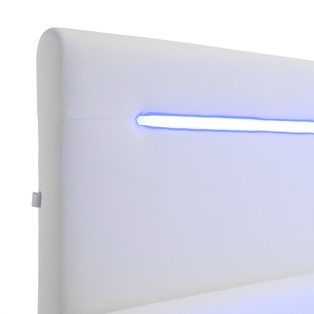 Boxspringbett Tarasco Kunstleder mit Beleuchtung und Bettkasten