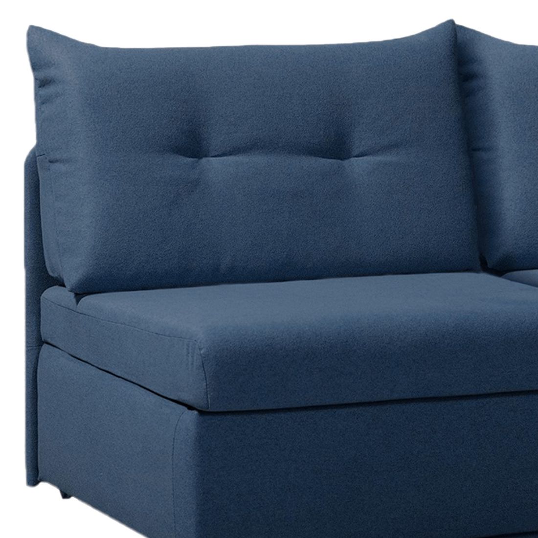 Schlafsofa Retford Webstoff/Velours mit Bettkasten