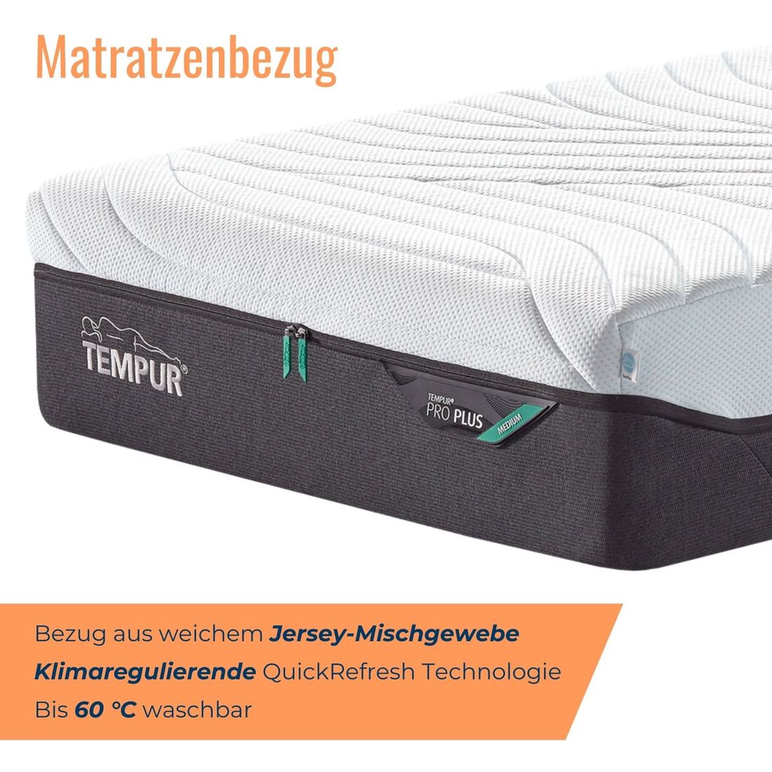TEMPUR Pro CoolQuilt Matratze Medium Plus