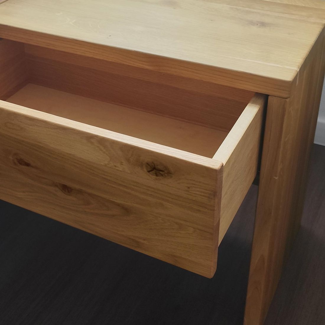 Nachttisch Adrien Wildeiche Massivholz H 45cm