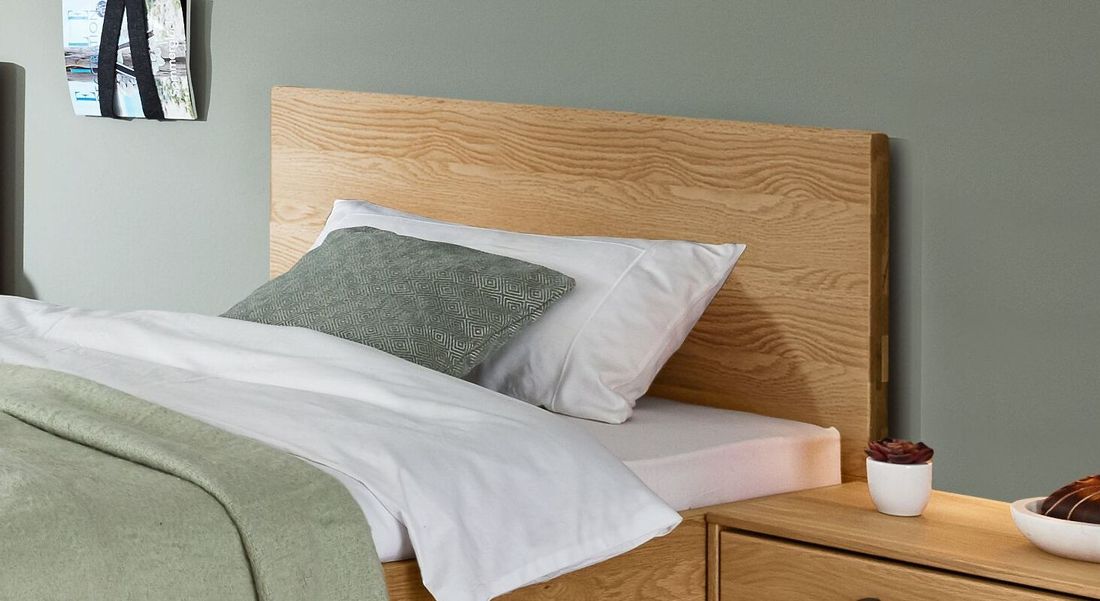 Musterring Einzelbett Sorrent Komfort Eiche teilmassiv