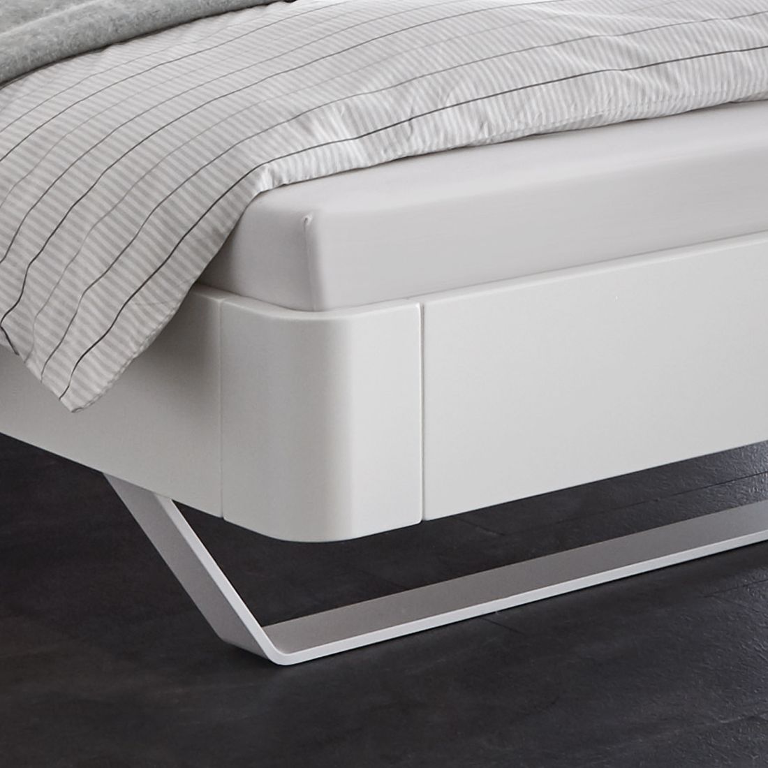 Bett Cilona Buche Massivholz