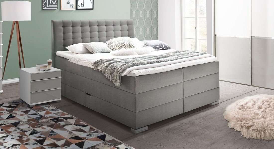 Boxspringbett Viviana mit Bettkasten
