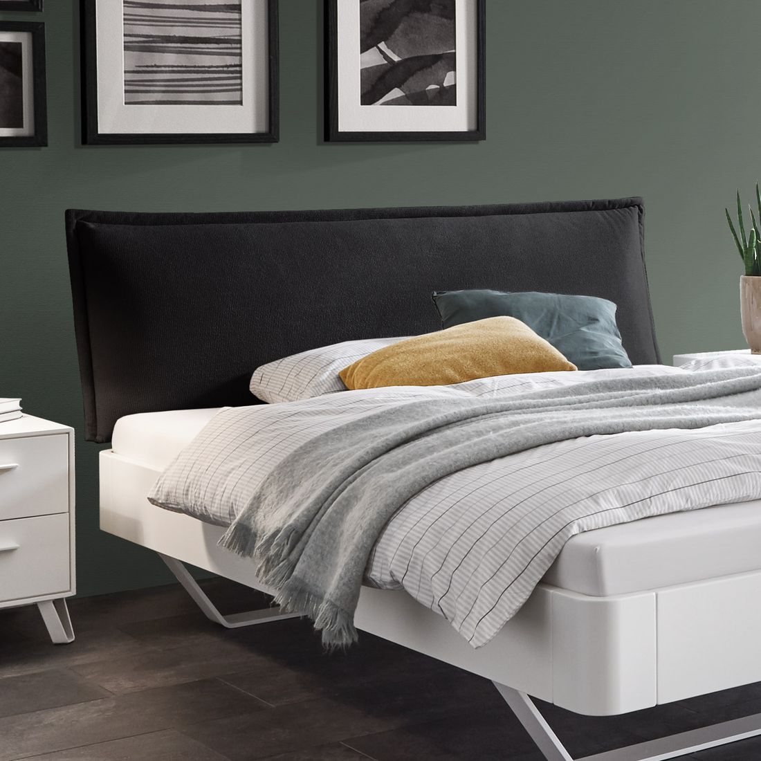 Bett Cilona Buche Massivholz