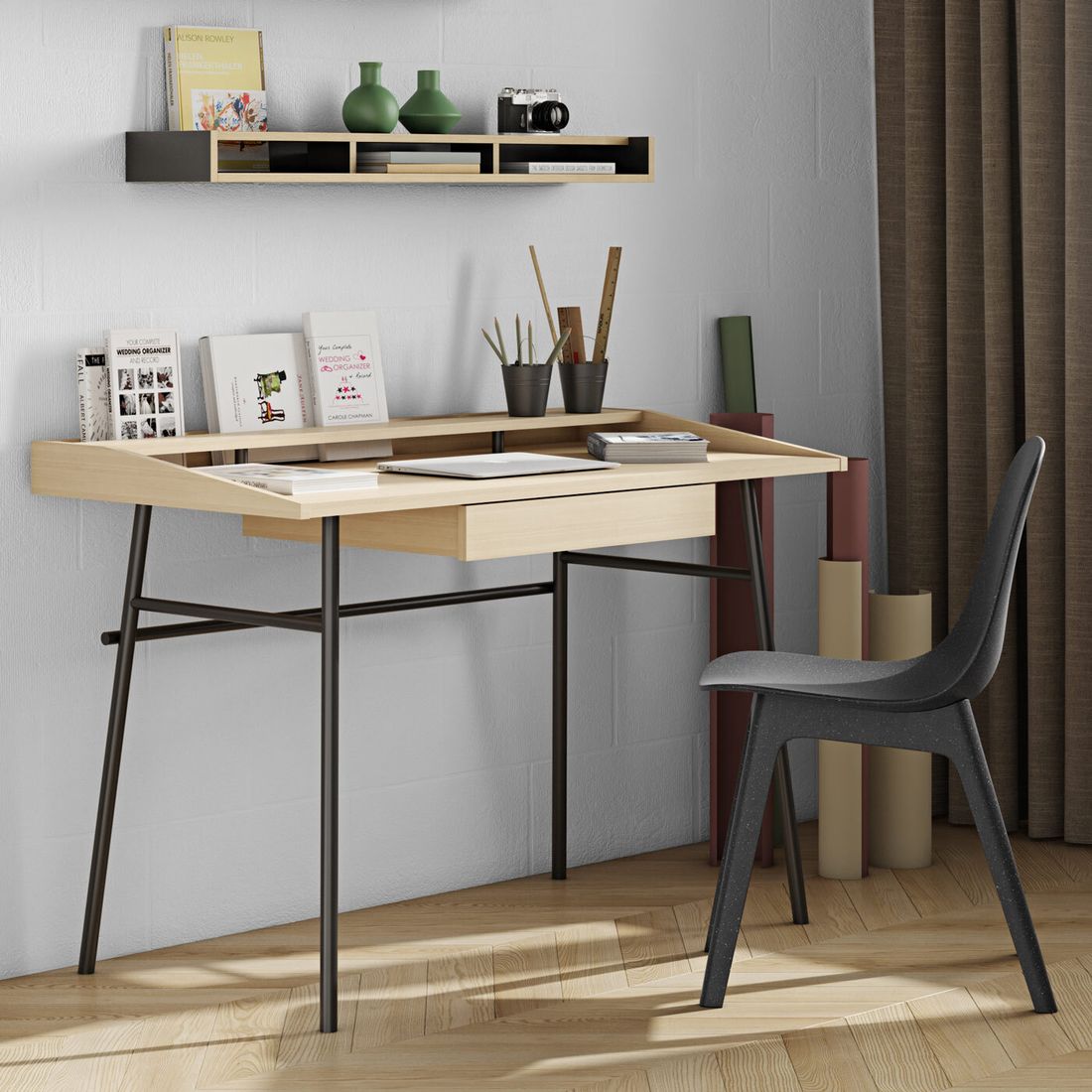 TEMAHOME Ply Schreibtisch 120x60cm
