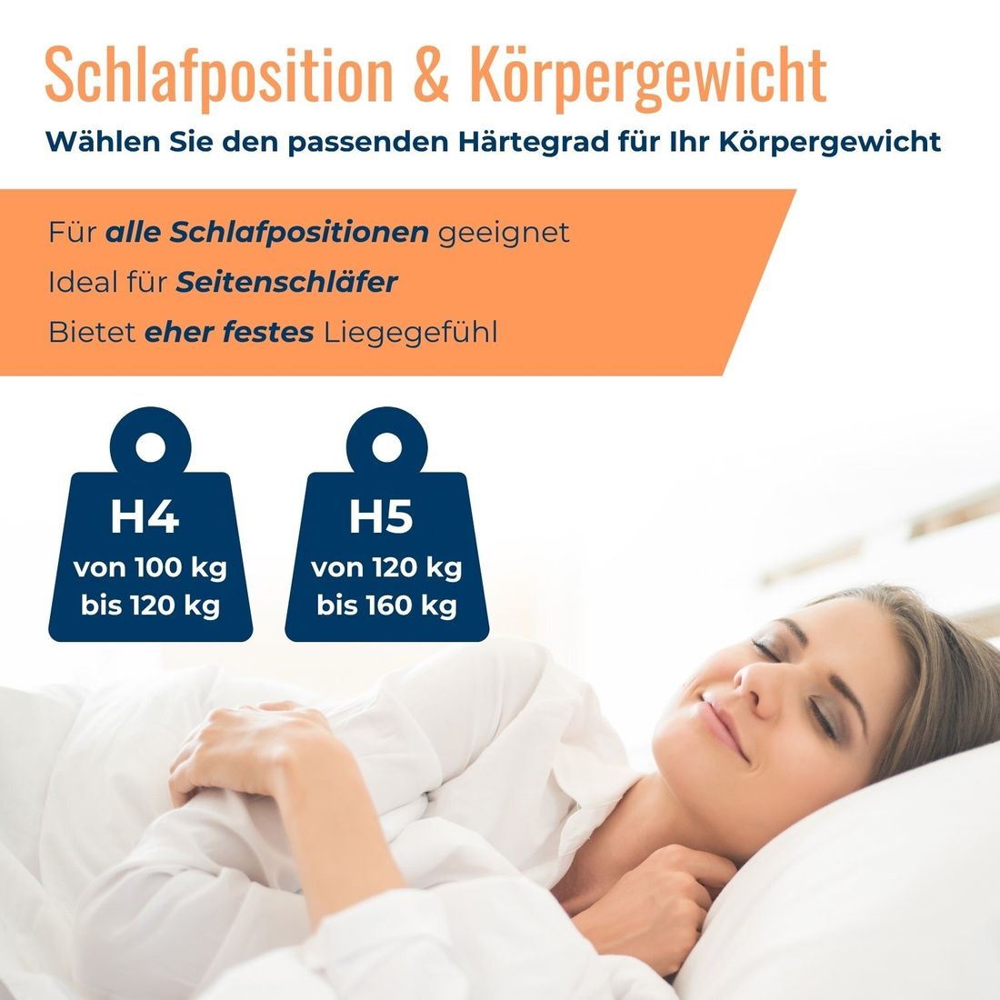 Kaltschaum-Matratze orthowell luxus XXL