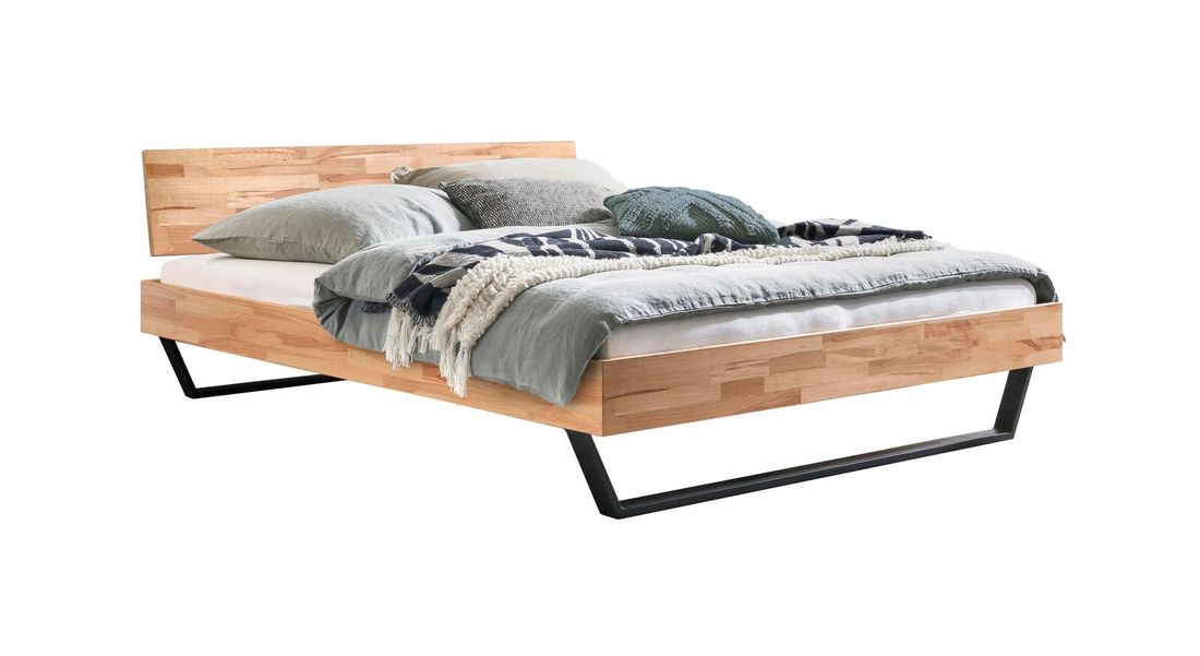 Bett Ekai Kernbuche Massivholz