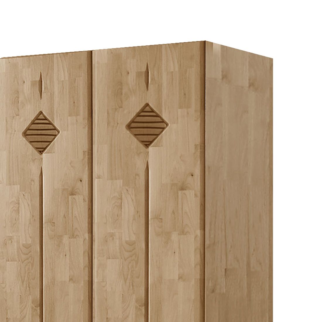Drehtüren-Kleiderschrank Aliano