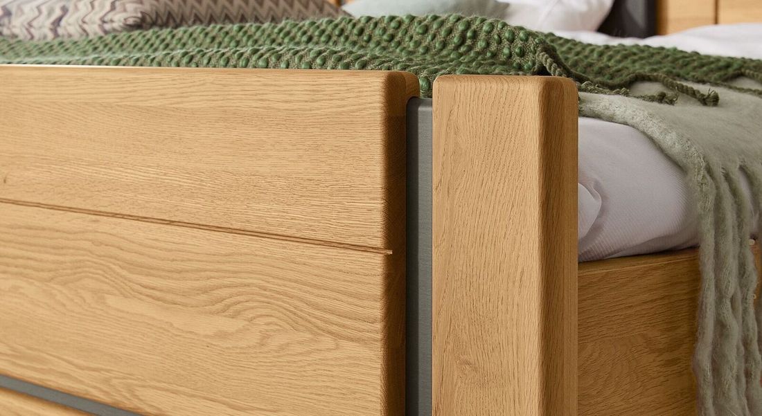 Musterring Einzelbett Sorrent Komfort Eiche teilmassiv