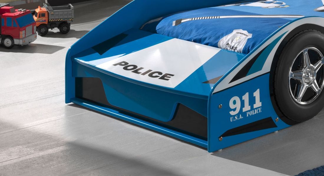 Autobett Blue Light mit Lattenrost