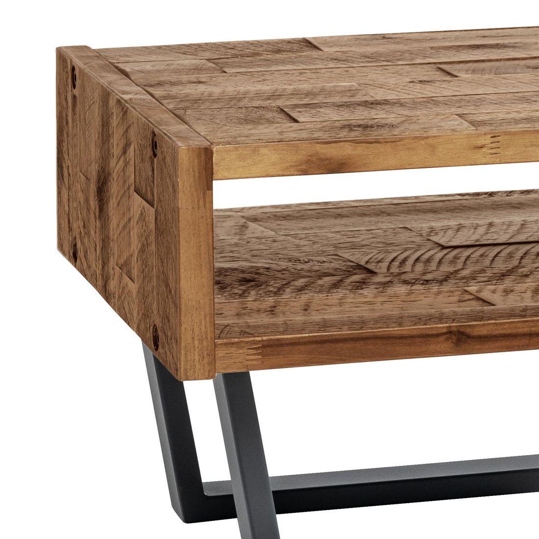 Nachttisch Slonus Akazie Massivholz H 36 cm