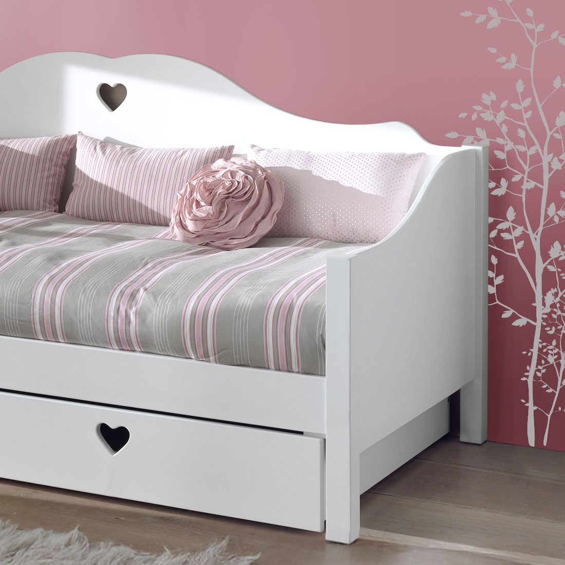 Sofa-Ausziehbett Asami mit Bettschublade