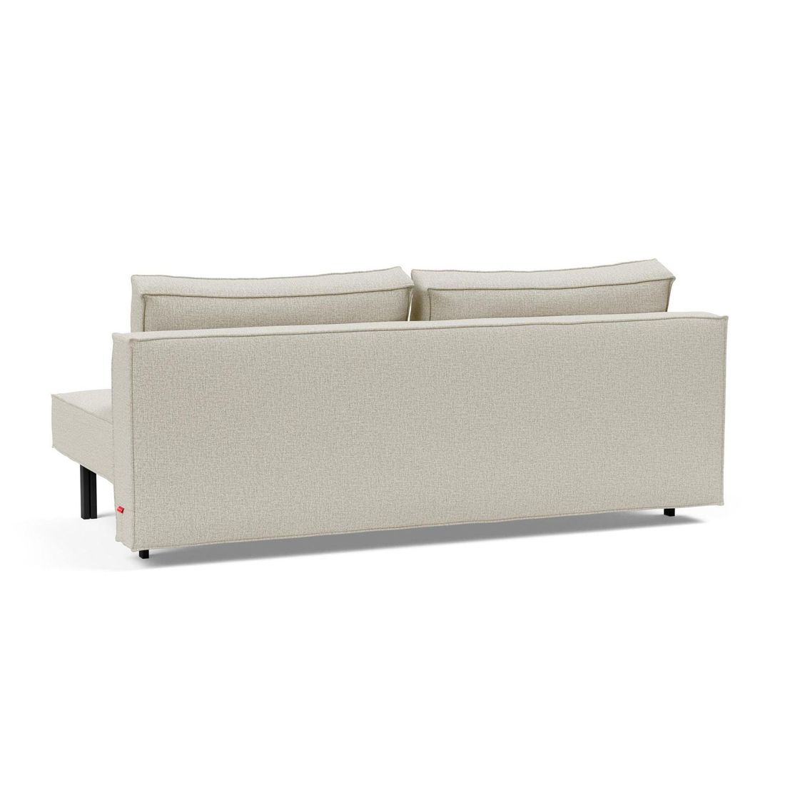 Schlafsofa Ellwood Webstoff mit Stauraum