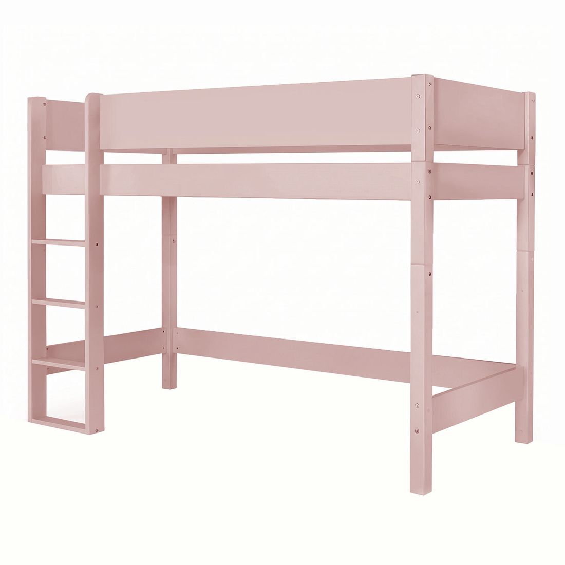 Midi-Hochbett Kids Town Color Buche teilmassiv mit Lattenrost