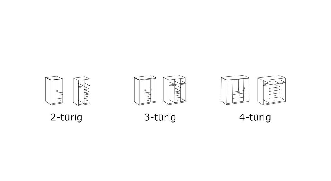 Funktions-Kleiderschrank Prea