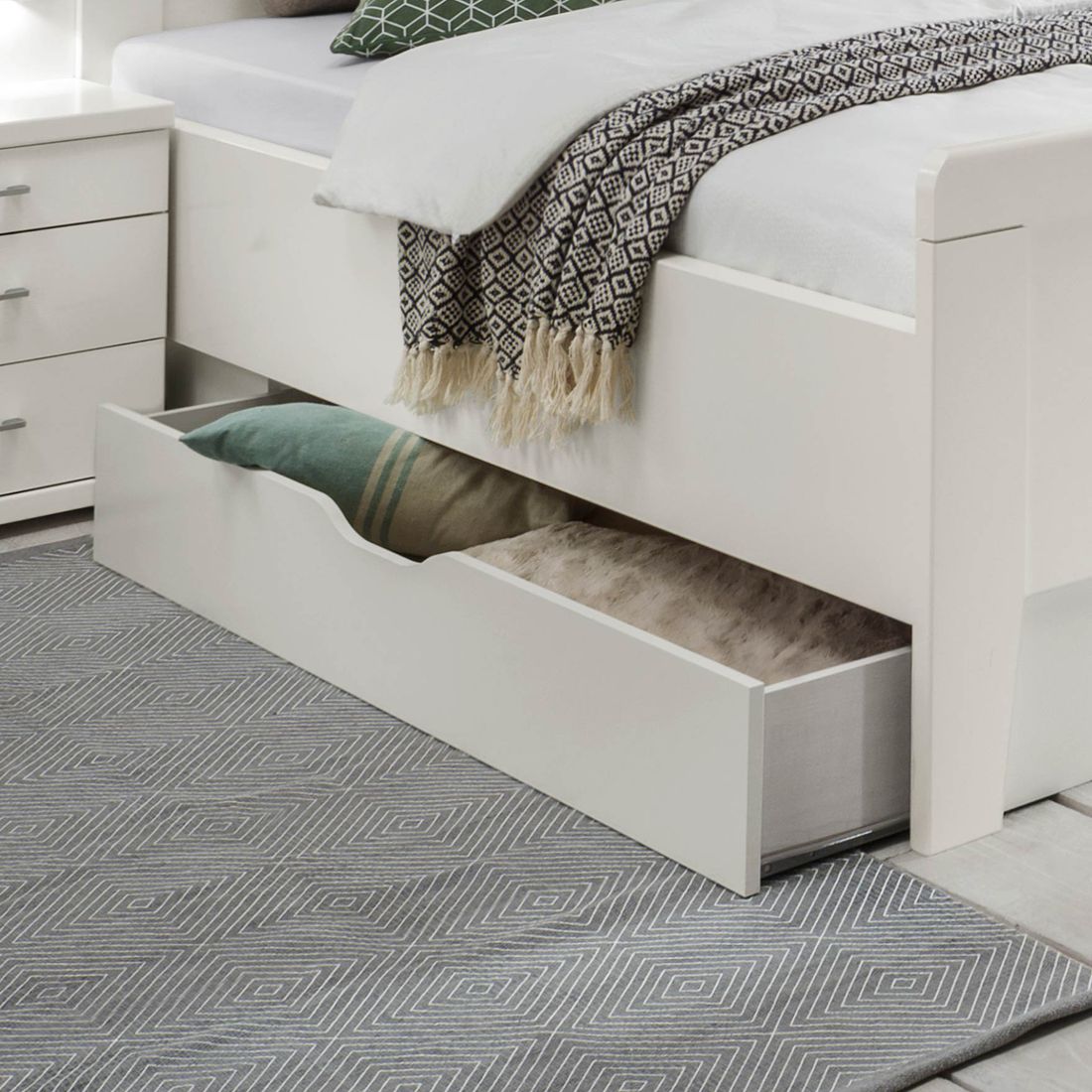 Seniorenbett Calimera Komfort mit Schubkasten