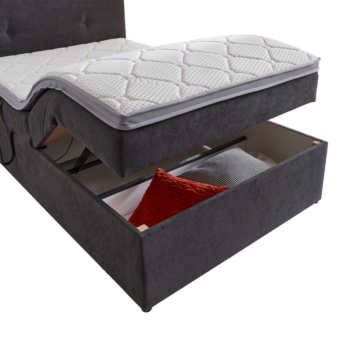 Elektro-Einzel-Boxbett Paden