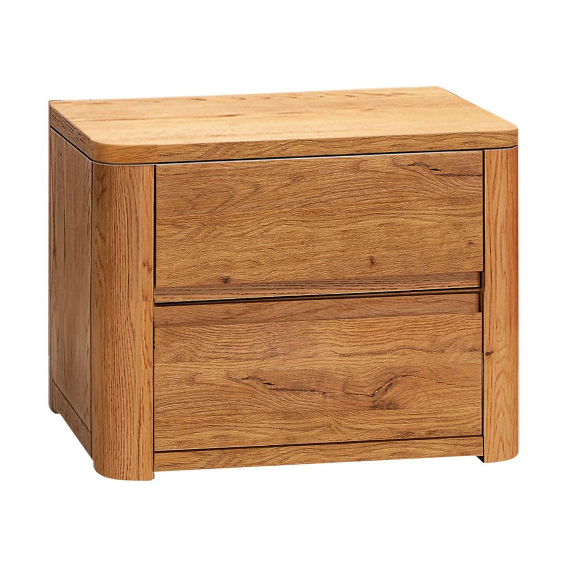 Nachttisch Dosima Wildeiche Massivholz H 40cm