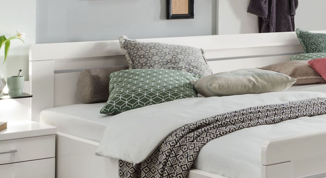 Senioren-Doppelbett Calimera Komfort mit Rollen