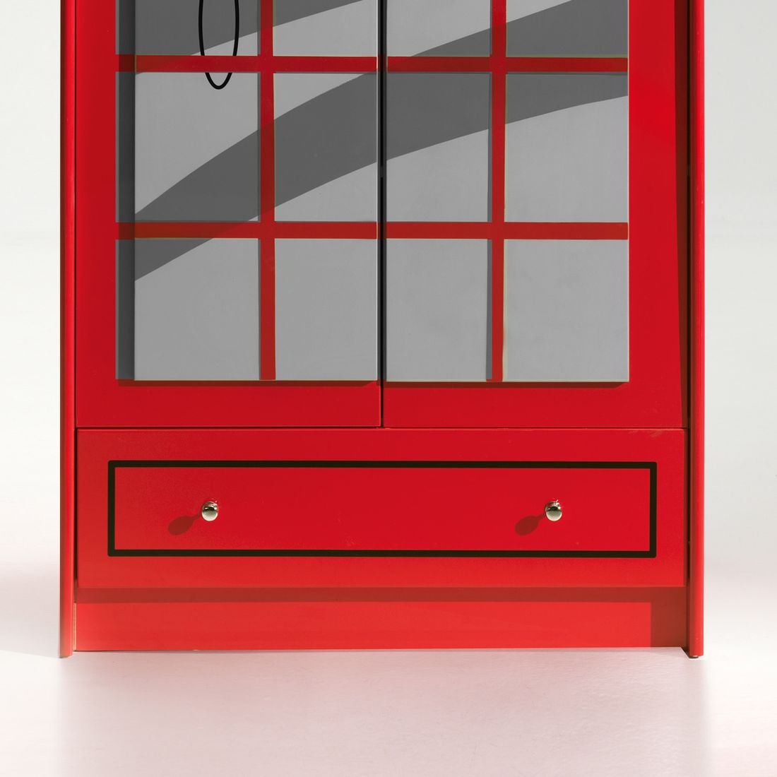 Drehtüren-Kleiderschrank Paddington mit Schubladen