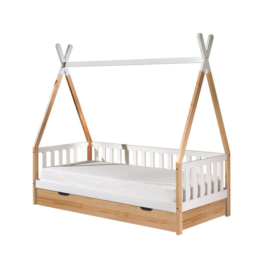 Kojen-Hausbett Kids Delight Kiefer Massivholz